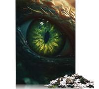 Rompecabezas de 1000 piezas de Dragones Del Bosque Con Ojo de Gema Para Adultos, Regalo de Halloween, Juego Educativo, Juguete de Desafío, 1000 piezas (75 x 50 cm)