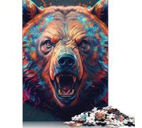 Rompecabezas de 1000 piezas de El Gran OSO Para adultos y Adolescentes. Rompecabezas de Papel Para divertirse en Familia y jugar en la Noche. 1000 piezas (75 x 50 cm).