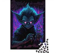 Rompecabezas de 1000 piezas de El Monstruo Para adultos, Ideal Para Halloween, Ideal Para divertirse en Familia y jugar en la Noche. 1000 piezas (38 x 26 cm)