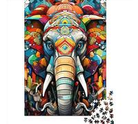 Rompecabezas de 1000 piezas de elefantes Para adultos, Ideal como Regalo de Halloween, juguetes educativos, 1000 piezas (75 x 50 cm)