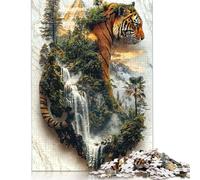 Rompecabezas de 1000 piezas de Guardian of Jungles Might, Ideal Para Navidad, Para Adolescentes, 1000 piezas (75 x 50 cm)