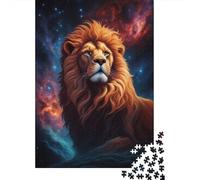 Rompecabezas de 1000 piezas de león Con Arte Animal Para adultos. Regalo de Halloween Para mayores de 14 años. 1000 piezas (38 x 26 cm).