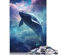Rompecabezas de 1000 piezas de Leviatán Celestial Para adultos y rompecabezas de Papel Para decoración Del hogar, 38 x 26 cm (1000 piezas)