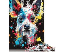 Rompecabezas de 1000 piezas de Perro crestado Chino Para adultos, Ideal como Regalo de Halloween, juguetes educativos de aprendizaje, 1000 piezas (75 x 50 cm)