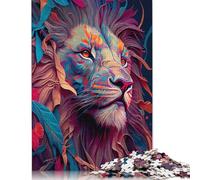 Rompecabezas de 1000 piezas de The Pride Lion Para adultos, Ideal como Regalo de Halloween, juguetes educativos de aprendizaje, 1000 piezas (75 x 50 cm)