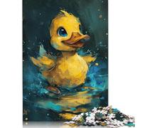 Rompecabezas de 1000 piezas de Un patito Amarillo Para Adolescentes, Regalo de Madera, juegos educativos Para adultos, juguetes de bricolaje (75 x 50 cm)