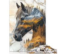 Rompecabezas de 1000 piezas Majestuoso Espíritu de la Naturaleza Para adultos, rompecabezas de Papel, juego educativo, desafío, juguete, Regalo de cumpleaños, 1000 piezas (75 x 50 cm)