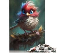 Rompecabezas de 1000 piezas Para adultos, diseño de animales y pájaros, de Madera, Ideal Para Halloween, 1000 piezas (75 x 50 cm)