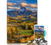 Rompecabezas de 1000 piezas Para adultos y Adolescentes hermoso río de montaña rompecabezas Para adultos desafiantes juegos familiares juguete de bricolaje Para decoración de pared Del hogar Regalos