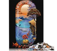 Rompecabezas de 500 piezas La naturaleza ES medicina, rompecabezas cuadrados creativos Para adultos y rompecabezas de Madera, juego desafiante, 500 piezas (52 x 38 cm)