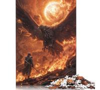 Rompecabezas de 520 piezas Batalla ardiente Con el Fénix Para adultos, Ideal como Regalo Para Adolescentes, juego educativo, juguete de desafío, 520 piezas (52 x 38 cm)