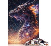 Rompecabezas de 520 piezas de El Dragón Arcoíris Para adultos, Regalo de Navidad, rompecabezas de Madera Para adultos y Adolescentes, juguetes educativos de aprendizaje, 520 piezas (52 x 38 cm)