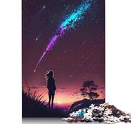 Rompecabezas de 520 piezas de la Vía Láctea Para adultos, Regalo de Navidad, rompecabezas de Madera Para adultos y Adolescentes, juguetes de entretenimiento Familiar (52 x 38 cm).
