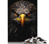Rompecabezas de águila Dorada oscura Para adultos, 1000 piezas, Para Adolescentes a partir de 12 años, Regalo de Nochebuena, 1000 piezas (75 x 50 cm)