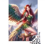 Rompecabezas de ángel de 1000 piezas Para adultos, Regalo de Halloween, rompecabezas de Papel Para adultos, 1000 piezas (38 x 26 cm)