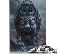 Rompecabezas de Buda de Piedra Angry Para adultos y Adolescentes, 520 piezas, Ideal Para decorar el hogar (52 x 38 cm)