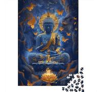 Rompecabezas de Buda Dorado Para Adolescentes, 1000 piezas, Regalo de Navidad, rompecabezas Para adultos, 1000 piezas (38 x 26 cm)