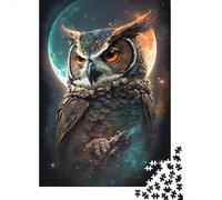 Rompecabezas de búho de 1000 piezas Para adultos, Ideal como Regalo de Halloween, decoración única Para el hogar y Regalos (38 x 26 cm)