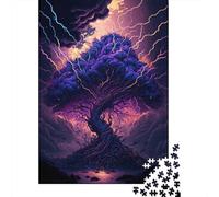 Rompecabezas de fantasía Del Árbol de la Vida, rompecabezas Rectangular de Papel divertido Para niños y adultos a partir de 12 años, Regalo de cumpleaños, 300 piezas (40 x 28 cm)