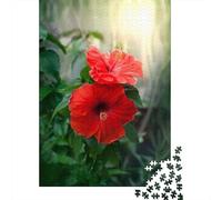 Rompecabezas de Flores artísticas Para adultos y Adolescentes, 1000 piezas, rompecabezas sostenibles, Regalos de Navidad, 1000 piezas (38 x 26 cm)