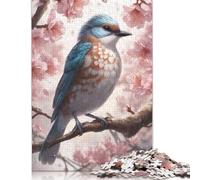 Rompecabezas de Madera Con diseño de animales y pájaros Para adultos, Ideal como Regalo Para Adolescentes, decoración Del hogar, 1000 piezas (75 x 50 cm)