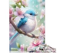 Rompecabezas de Madera Con diseño de animales y pájaros Para adultos, Ideal como Regalo Para Adolescentes, decoración Del hogar, 1000 piezas (75 x 50 cm)