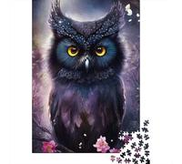Rompecabezas de Madera de 1000 piezas Con diseño de pájaro y animales Para adultos, Ideal como Regalo de Navidad, juego educativo, 1000 piezas (38 x 26 cm)