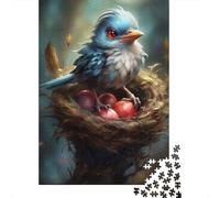 Rompecabezas de Madera de 1000 piezas Con diseño de pájaros y animales Para adultos y Adolescentes. Regalos Para Adolescentes. Juego de ingenio. 1000 piezas (38 x 26 cm).