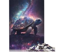 Rompecabezas de Madera de 1500 piezas Tortuga en el espacio Para adultos y Adolescentes (a partir de 12 años), 1500 piezas (85 x 57 cm)