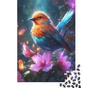 Rompecabezas de Madera Para adultos, 1000 piezas, diseño de animales y pájaros, juego educativo, 1000 piezas (38 x 26 cm)