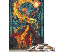 Rompecabezas de Mago de Fuego de 520 piezas Para adultos, rompecabezas Para Adolescentes, Regalo, juego educativo, juguete de desafío, 520 piezas (52 x 38 cm)