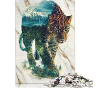 Rompecabezas de Papel de 1000 piezas Verdant Jungle Phantom, Ideal Para regalar en Navidad, Para Adolescentes, 1000 piezas (75 x 50 cm)
