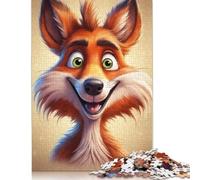 Rompecabezas de zorros de Arte Animal Para adultos, 1000 piezas, Para Adolescentes a partir de 12 años, Regalo de Nochebuena, 1000 piezas (75 x 50 cm)