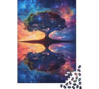 Rompecabezas Del Árbol de la Vida Para adultos, 1000 piezas, Para Adolescentes a partir de 12 años, Regalo de Nochebuena, 1000 piezas (38 x 26 cm)