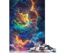 Rompecabezas Para adultos Del Universo Arcoíris, juego educativo, desafío, 1000 piezas (75 x 50 cm)