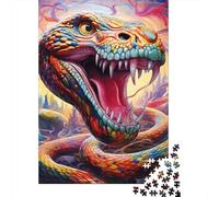 Rompecabezas Para adultos, diseño de serpiente, juego educativo, 1000 piezas (75 x 50 cm)