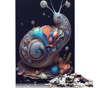 Rompecabezas Para adultos El Caracol Paciente, rompecabezas de Papel Para Adolescentes, Regalos, decoración Del hogar, juguetes, 1000 piezas (75 x 50 cm)