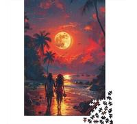 Rompecabezas psicodélico de 1000 piezas Estilo Manga Para adultos. Regalo de Halloween. Rompecabezas de Madera Para adultos. Diversión Familiar y Noche de juegos. 1000 piezas (38 x 26 cm).