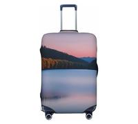 RoMuka Grande housse de protection élastique pour compartiment à bagages de 45,7 à 81,3 cm, Lake Under Sunset, Medium