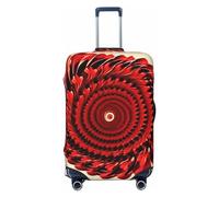 RoMuka Housse de protection élastique pour compartiment à bagages de 45,7 à 81,3 cm, Fleur Vortex Spirale, X-Large