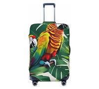 RoMuka Housse de protection élastique pour violon pour bagage de 45,7 à 81,3 cm, Perroquet à feuilles tropicales, Small