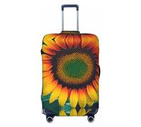 RoMuka Rainbow Sunflowers Housse de protection élastique pour bagages de 45,7 à 81,3 cm, Tournesols arc-en-ciel, X-Large