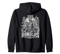 Romulus, fondateur de Rome SPQR Wolf Warrior Sweat à Capuche