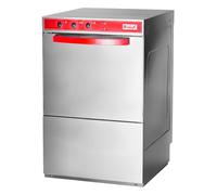 Romux® Lave-vaisselle Professionnel 50x50 cm avec pompe de rinçage, détergent et vidange | Lave vaisselle professionnel Bar | Lave-vaisselle professionnel pour bars et restaurants