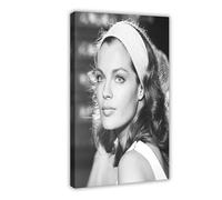 Romy Schneider Poster (3) Toile Affiche Murale Art Décor Impression Tableau pour Salon Chambre Décoration 40x60cm