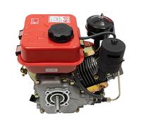 ROMYIX Moteur à essence 2,2 kW, moteur 4 temps avec réservoir de 3,5 l et 3800 tr/min, moteur à essence silencieux à quatre temps avec protection contre les manques d'huile, pour le jardinage