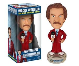 Ron Burgundy Parlant 7" Wacky Wobbler