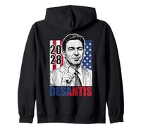 Ron Desantis 2028 Président Campagne électorale USA Vintage Sweat à Capuche