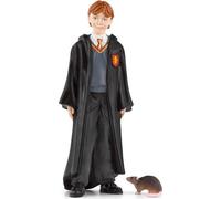 Ron et croûtard, Figurine de l'univers Harry Potter, pour enfants des 6 ans, 4 x 2 x 10 cm - schleich 42634 WIZARDING WORLD