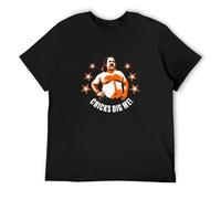 Ron Jeremy Chicks Dig Me! T-Shirt - Pornstar Inspired Retro Adult Film Black L